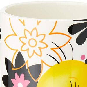 Spoontiques - Ceramic Travel Mugs - Tweety Cup - Hot or Cold Beverages - Gift for Coffee Lovers