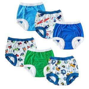 peejamas daytime trainers - comfortable toddler underwear for potty training - diaper replacement training pants for toddlers - easy-to-clean training pants (6-pack - adventure time - 4t)