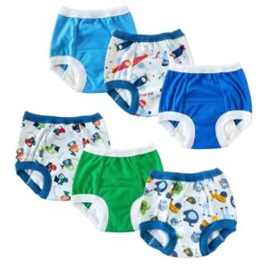 Peejamas Daytime Trainers - Comfortable Toddler Underwear for Potty Training - Diaper Replacement Training Pants for Toddlers - Easy-to-Clean Training Pants (6-Pack - Adventure Time - 4T)