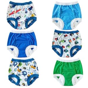 Peejamas Daytime Trainers - Comfortable Toddler Underwear for Potty Training - Diaper Replacement Training Pants for Toddlers - Easy-to-Clean Training Pants (6-Pack - Adventure Time - 4T)