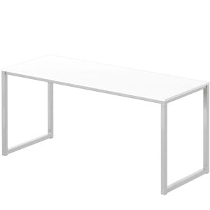 SHW Home Office 48-Inch Computer Desk, 24" Deep, White