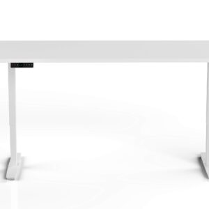 UP&DOWN Designs - White Electric Height Adjustable Dual Motor Standing Desk Base - (White Base Only - Top Sold Separately) Ergonomic Design for Home/Office/Gaming - Heavy Duty Base Only – White