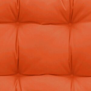 QILLOWAY Indoor/Outdoor Chaise Lounge Cushion,Spring/Summer Seasonal Replacement Cushions. (ORANGE)