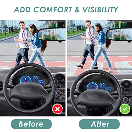 AEROiVi Car Seat Cushion for Driving, Breathable 3D Air Mesh, Non-Slip Bottom, Comfort Car Seat Protector, Car Seat Pad Also Works with Truck & Office Chair Home