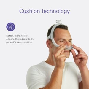 ResMed AirFit N30i Nasal Replacement Cushion - Small/Wide - ResMed CPAP Supplies - Silicone - Replace Every Month