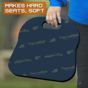 Northeast Products Therm-A-SEAT Sport Cushion Stadium Seat Pad, Navy Blue 13"x14"x.75"