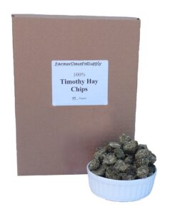 farmerdavepetsupply 10 pounds premium timothy hay chips for pets