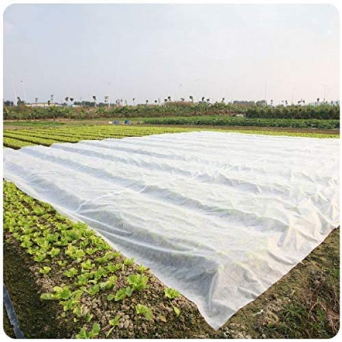 BGTOOL Garden Fabric Plant Cover Freeze Protection, Floating Row Cover 10ft×49ft Reusable Rectangle Frost Protection for Crop, Blanket for Vegetables & Plants for Preventing Cold Weather and Animal