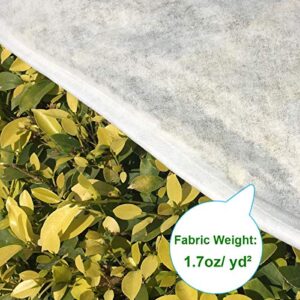 Blue_Stone Plant Covers Frost Protection Bag Winter Reusable Plants Jacket with 3 Style 3 Pack 23" x 31" 2 Pack 39" x 39" 1 Pack 70" x 63"