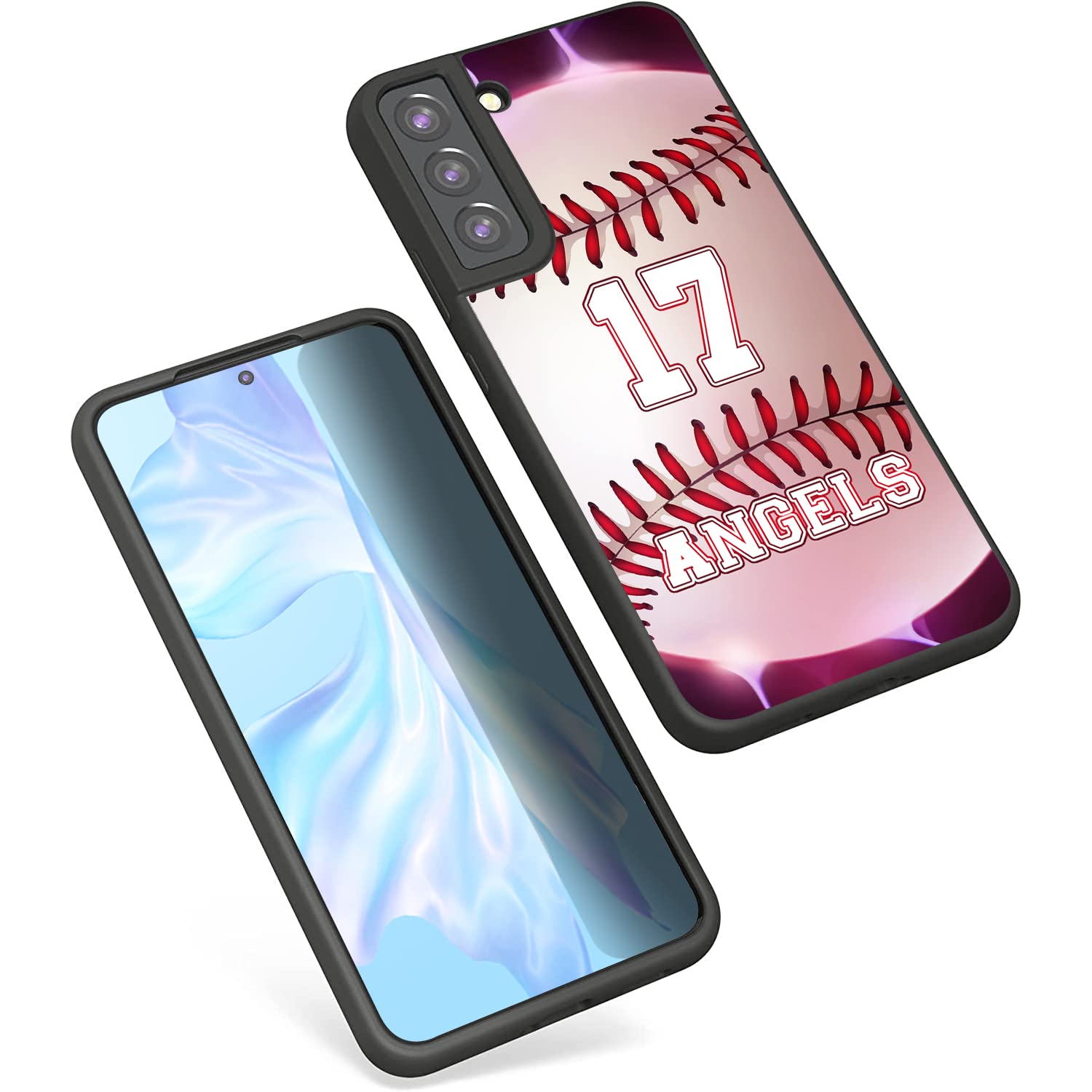 Design Your Own Baseball Phone Case Custom Name Number Yourself TPU Cover Case with Samsung Galaxy A15/A25/A14/A54/A53 5G/A03S/ A02S /A10E /A10/ A12/ A13/ A32/ A33/ A42/ A50 /A51/ A52/ A71 4G 5G