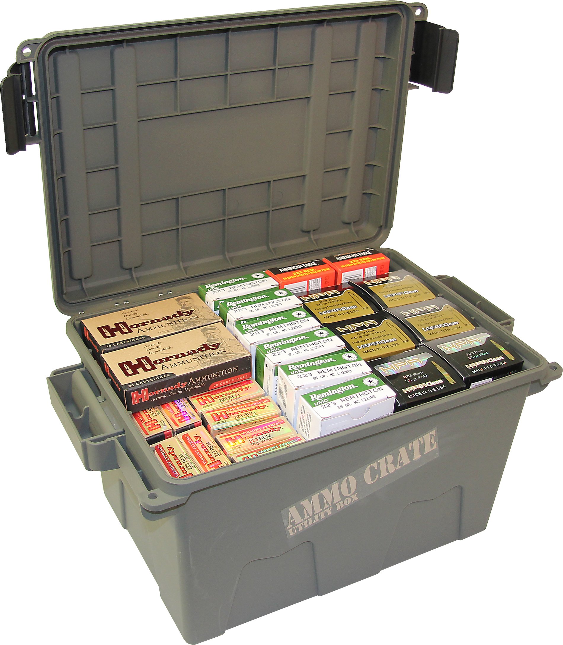 MTM ACR7-18 Ammo Crate Utility Box, Large, Green