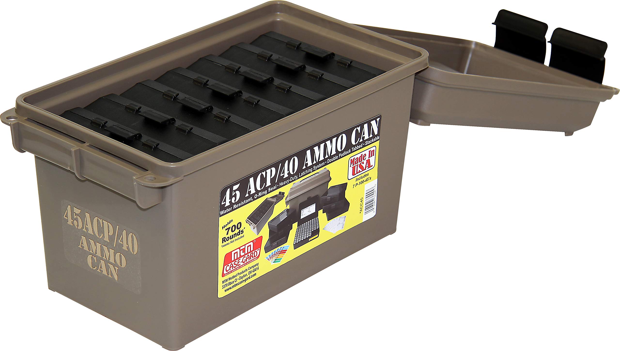 MTM ACC45 Ammo Can Combo (Holds 700 Rounds)