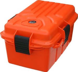 mtm survivor dry box with o-ring seal (orange, large)