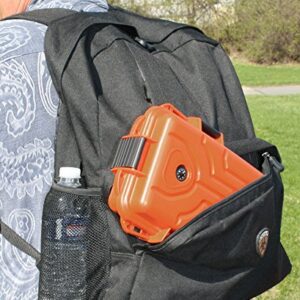 MTM Survivor Dry Box with O-Ring Seal (Orange, Large)