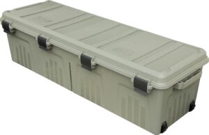 mtm trc39 - tactical rifle crate, water-resistant o-ring sealed, four strong snap latches, usa made, army green