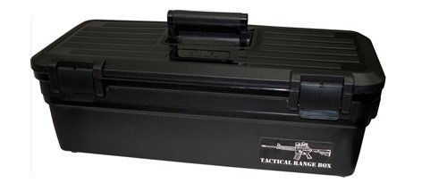 MTM TRB-40 Tactical Range Box,Black, 24.6" long x 11.3" wide x 8.3" high