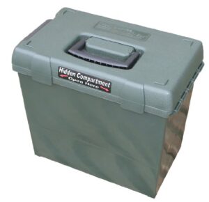 mtm spud1-11 sportsmen's plus utility dry box, heavy-duty latch, o-ring sealed, usa made, forest green