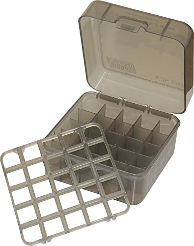 MTM Multi Gauge 25 Round Shotshell Box (Clear Smoke)