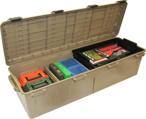 MTM MGC - The Mule Mobile Gear Crate, Water-Resistant, Stackable, Holds 75lbs of Gear, USA Made,