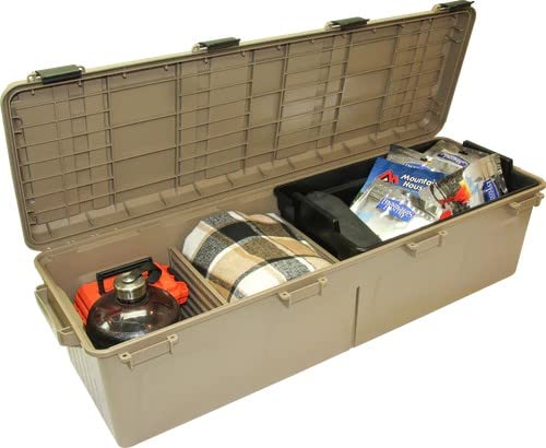 MTM MGC - The Mule Mobile Gear Crate, Water-Resistant, Stackable, Holds 75lbs of Gear, USA Made,