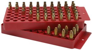 mtm universal ammo loading tray red (includes one tray), 1 pack