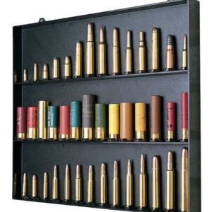 MTM CBD-1-40 Cartridge Display Board, Holds 42-.22CB up to 10 Gauge, USA Made, Black