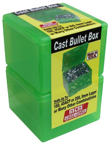 MTM Cast Bullet Box (Clear Green)