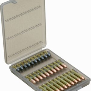 MTM W30-22-41 30 Round 22 Caliber Ammo Wallet, USA Made, Clear Smoke