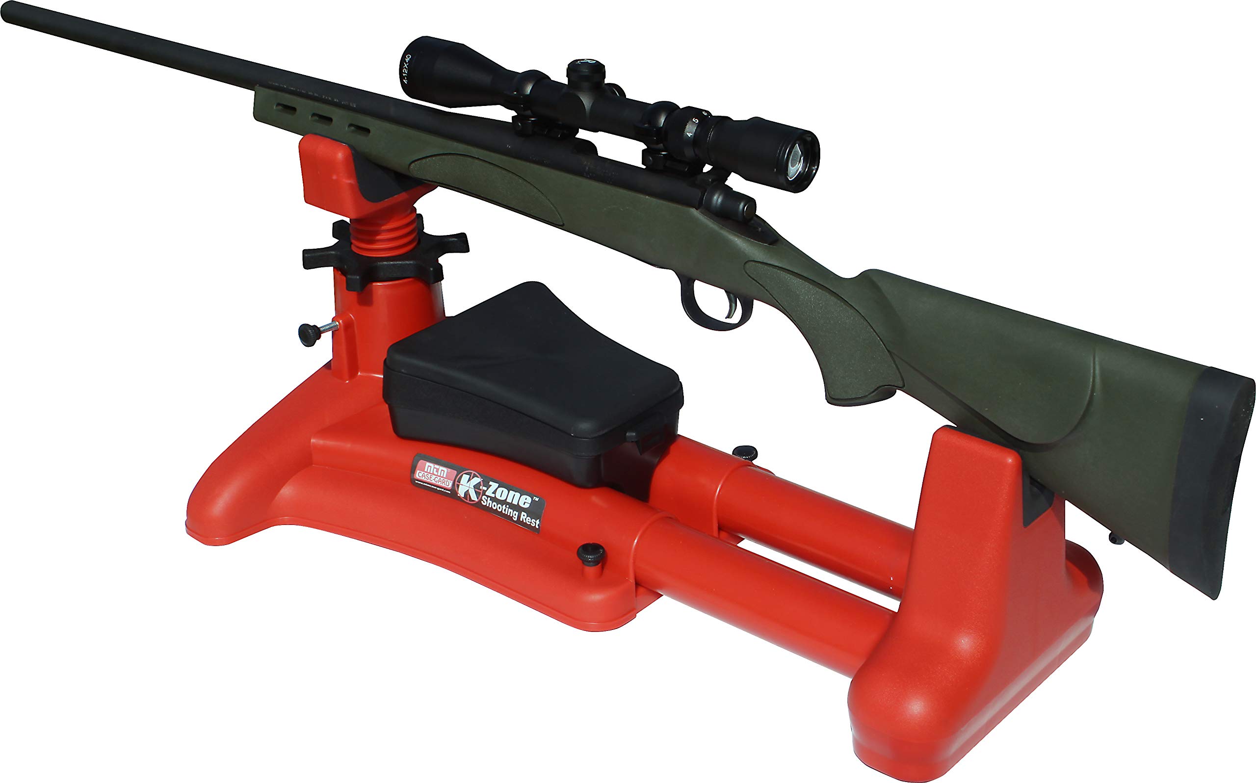 MTM K-Zone Shooting Rest KSR-30 Rifle Pistol Handgun Shooters Rest for Ranges Red