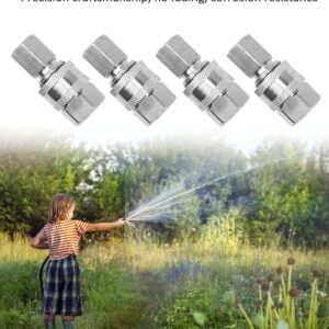 𝟐𝟎𝟐𝟒 𝐍𝐞𝐰 NPT 3/8 Inch Stainless Steel Male and Female Quick Connector Kit, Pressure Washer Adapters Hose Quick Connector Internal Thread 8 Sets