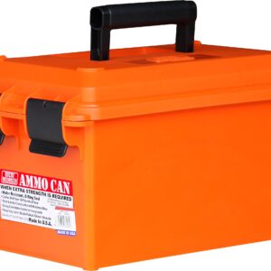 MTM Case-Gard Ammo Can - Dry Storage Emergency Marine Box - AC35, Orange