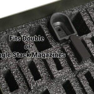 Case Club 24 Magazine Holder .50 Cal Ammo Can Foam (Pre-Cut, Closed Cell, Military Grade Foam) (1 Count)