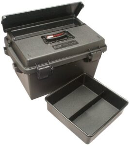 mtm sportsmen's plus utility dry box (black, 19-inch)