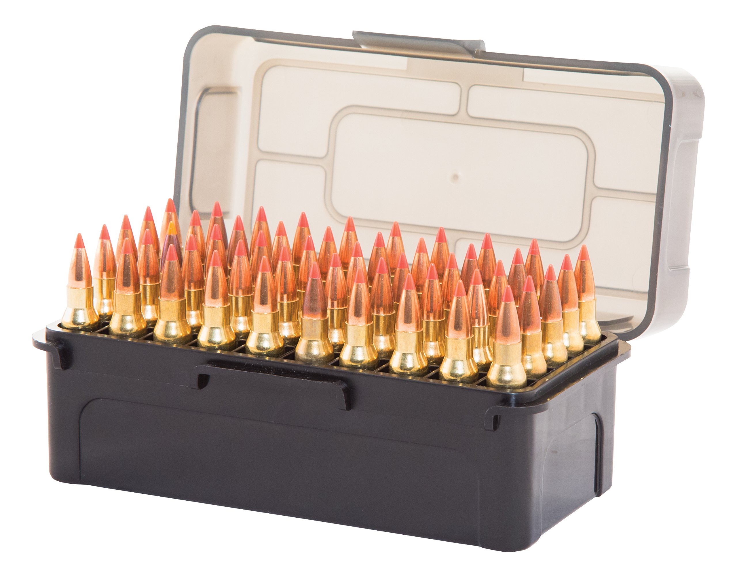 Caldwell .223/.204 Ammo Box with Removable Lid and Strong Construction for Outdoor, Range, Shooting, Competition and Reloading, 5 Pack