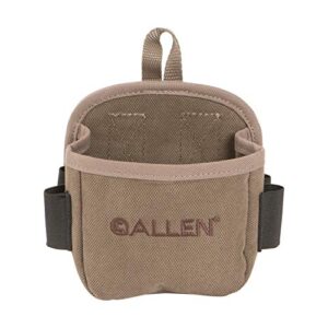 Allen Company Shotgun Shell Pouch - Clay, Trap, and Skeet Shooting Accessories - Hunting and Gun Range Gear - Soft Canvas Design - Tan