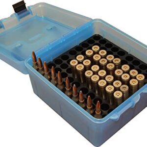 MTM Deluxe Ammo Box 100 Round Handle 22-250 to 458 Win