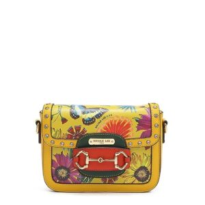 Nicole Lee Butter Flower Mustard Crossbody