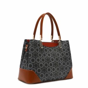 Nicole Lee Small World Satchel (SMALL WORLD (BLACK))