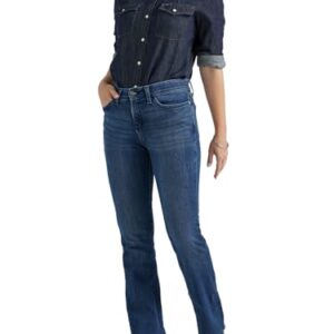 Lee Women's Ultra Lux Comfort with Flex Motion Bootcut Jean Open Seas 12 Medium