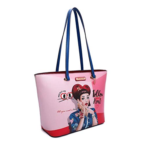 Nicole Lee DAISY TAKES LOVE FASHION SHOPPER BAG