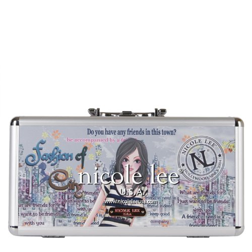 Nicole Lee Priscilla 14 Inch Brush Case, Marina, One Size