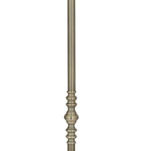 Regency Hill Montebello Traditional 59" Tall Standing Floor Lamps Set of 2 Lights Candelabra 4-Light Gold Metal Antique Brass Finish Living Room Bedroom House Reading Office Home Decor Entryway