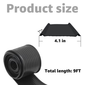 9 feet Seal Replacement for Clopay Garage Door Rubber Bottom Weather Seal for Weather Stripping Fit 9 FT Wide Doors