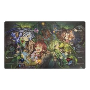 new mlikemat playmat charmer familiar tcg ccg ocg trading card game mat + free bag