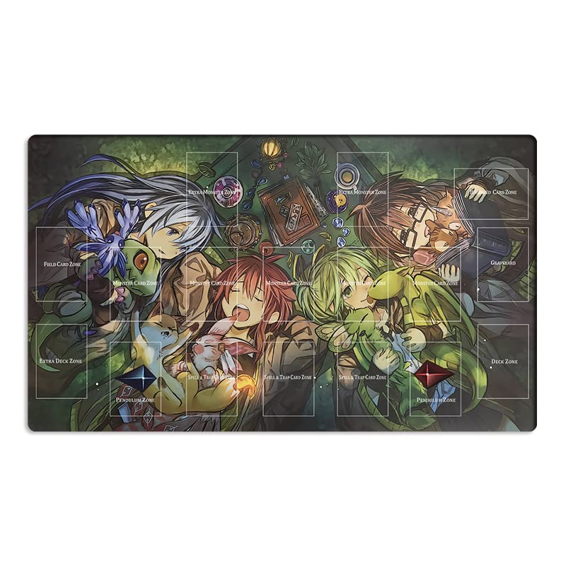 New Mlikemat Playmat Charmer Familiar TCG CCG OCG Trading Card Game Mat + Free Bag