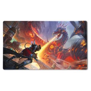 Arcane Tinmen Dragon Shield Playmat – Bolt Reaper – Smooth & Tough – Compatible with Magic The Gathering Commander Deck, Pokemon Cards, Yugioh Cards – Play MTG, Yugioh, Pokemon, TCG, OCG