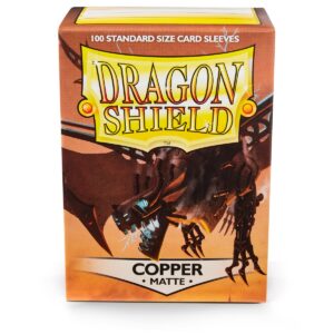 dragon shield - matte copper 100