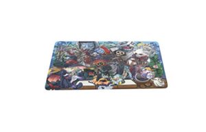 mpcgm playmat ghostrick play mat specter mary witch mummy playmat - card zone gaming playmat tcg ocg mat