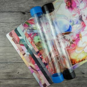 Ygomat Buster Blader Trading Card Game OCG Playmat TCG Mat Free Best Tube/Bag (A_No Playzones + Tube)