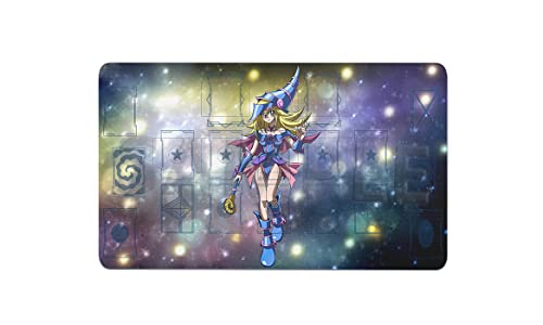 AART TM Dark Magician Girl PLAYMAT Dark Magician Play mat TCG OCG CCG DTCG MTG